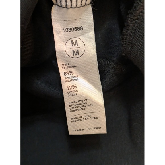 Robert Graham Men's Medium Full Zip Jacket Navy Blue Knit Track Top - Picture 7 of 8